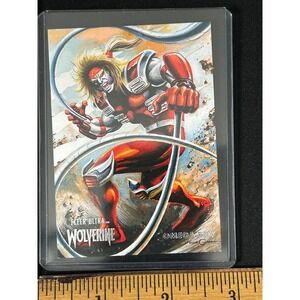 Fleer Ultra‎ Wolverine Omega Red Trading Card 1996
